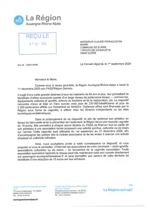 <h2><em>Pass'région séniors pour les plus de 65 ans 📢</em><span class="ql-size-large"> </span></h2>
